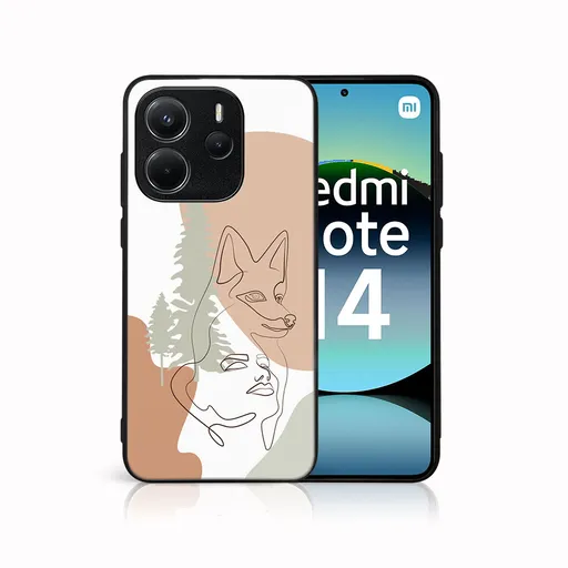 MY ART Ochranný kryt pre Xiaomi Redmi Note 14 FOX (191)