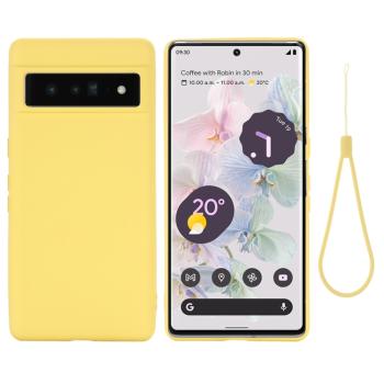 RUBBER Ochranný kryt pre Google Pixel 7 Pro žltý