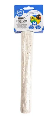 DUVO+ vápnikové bidlo pre vtáky M - 22x3cm