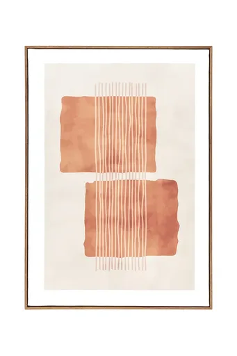 Nástenná dekorácia v ráme House Nordic Mina 50 x 70 cm