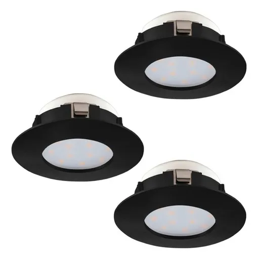 LED bodové osvetlenie Eglo PINEDA čierna 900744