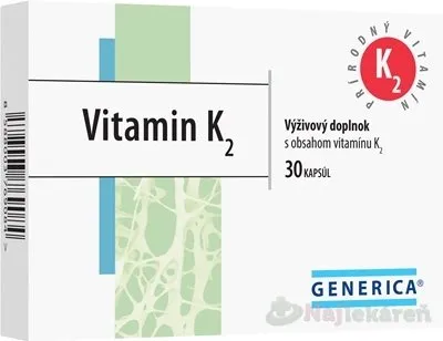 Generica Vitamin K2 30 ks