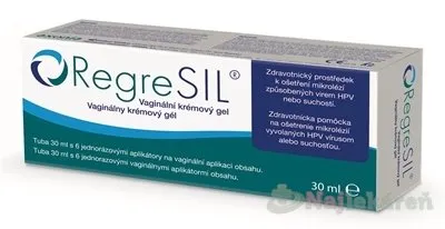 RegreSIL vaginálny krémový gél 30 ml + 6 aplikátorov, 1 x 1