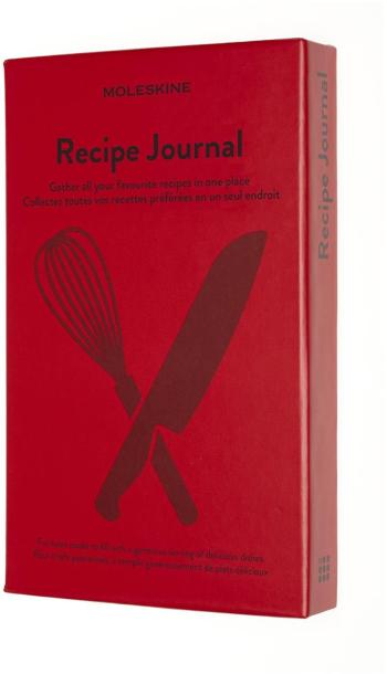 Jegyzetfüzet MOLESKINE Passion Journal Recipe L, kemény borító