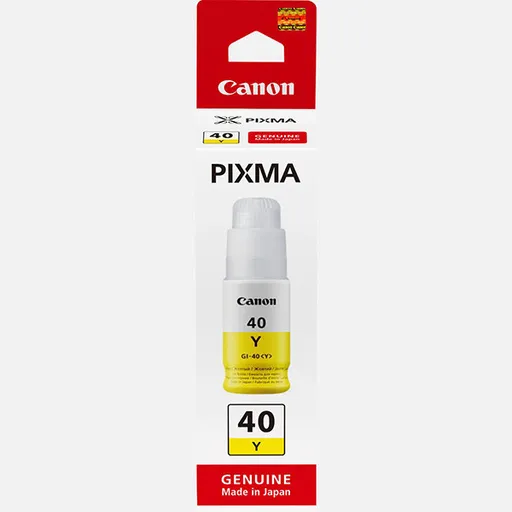 CANON GI-40 Y - originálna cartridge, žltá, 7700 strán