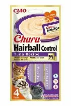 Churu Cat Hairball Tuna Recipe 4x14g 3 + 1 ZADARMO