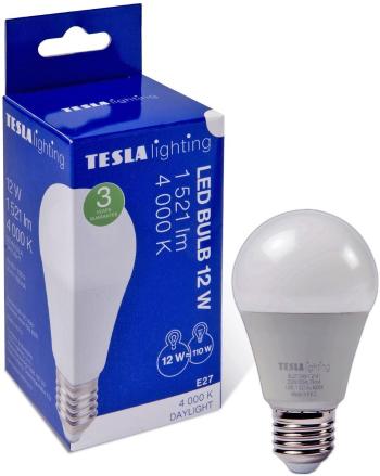 LED izzó TESLA LED BULB, E27, 12 W, 1521 lm, 4000 K, nappali, fehér