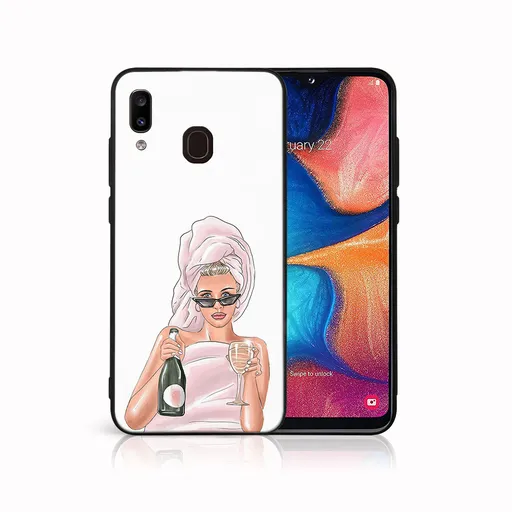 MY ART Ochranný obal pre Samsung Galaxy A20e CHAMPAGNE (134)