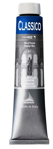 MAIMERI CLASSICO - Extra jemné olejové farby 402 - prussian blue, 0,2 L