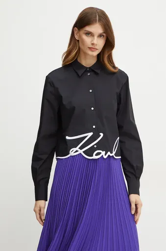 Bavlnená košeľa Karl Lagerfeld