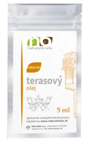 NATURALIS OILS - Terasový olej (vzorka) 3110 - orech 0,005 L