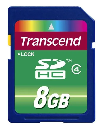 TRANSCEND SDHC karta 8GB Class 4
