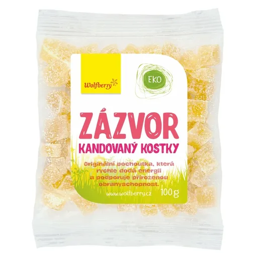 WOLFBERRY Zázvor kandizovaný 100 g