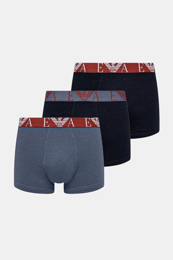 Boxerky Emporio Armani Underwear 3-pak pánske, červená farba, EM000259 AF10778