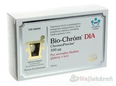 Bio-CHRÓM DIA 100 µg 120tbl