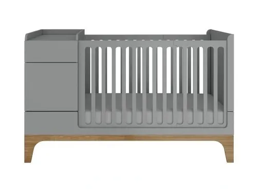 ArtBel Detská rastúca postieľka UP! | sivá 70 x 120 cm