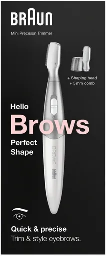 FG1106 BIELÝ ZASTRIHOVAČ OBOČÍ BRAUN