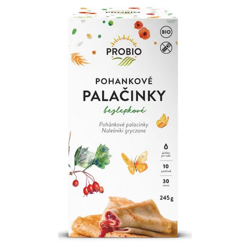 PROBIO Palacinky pohánkové bez lepku BIO 245 g