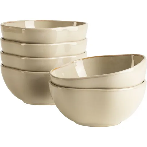 Mäser Súprava misiek Cordelia Sand 16 cm, 6 ks