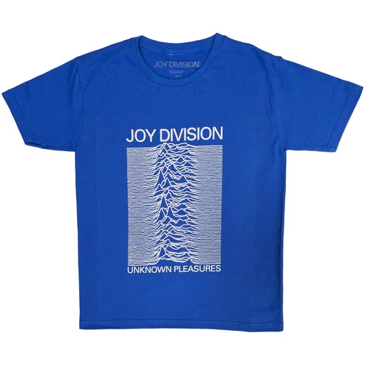 Joy Division tričko Unknown Pleasures Modrá 9 – 10 rokov