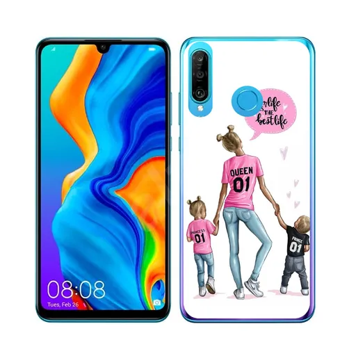 PROTEMIO MY ART Ochranný obal Huawei P30 Lite MOM (119)