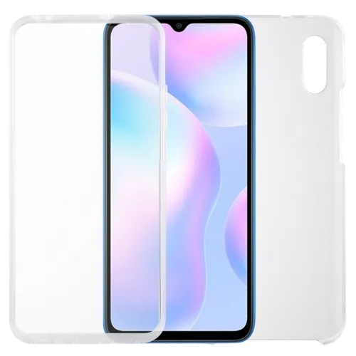 Ochranný obojstranný obal Xiaomi Redmi 9A / 9AT priehľadný