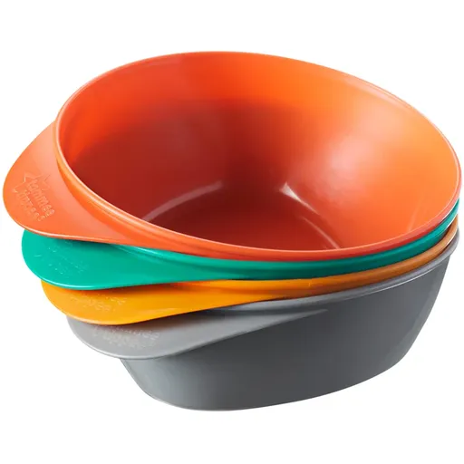 Tommee Tippee Easi-scoop miska pre bábätká 6m+ 4 ks