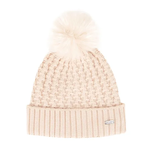 Dámska čiapka s lesklým brmbolcom – elegancia a pohodlie na zimu 101-HF-105-9