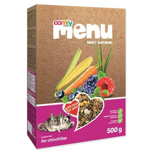 COMF Krmivo MENU činčila 500g