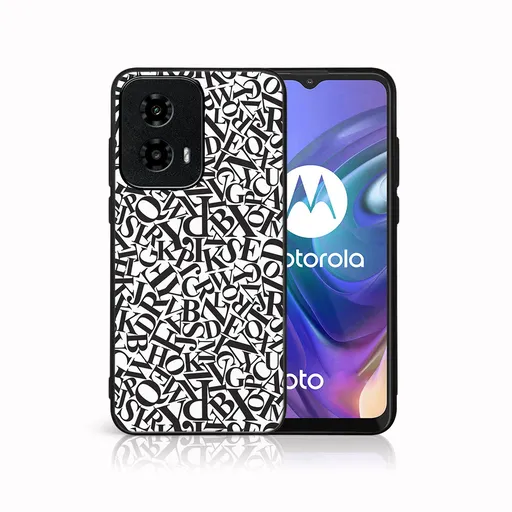 MY ART Ochranný kryt pre Motorola Moto G04 / G24 / G24 Power ABCD (166)