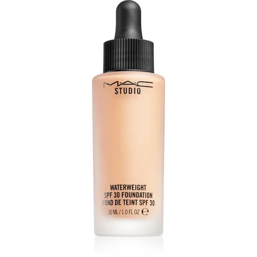 MAC Cosmetics Studio Waterweight SPF 30 Foundation ľahký hydratačný make-up SPF 30 odtieň NC 35 30 ml