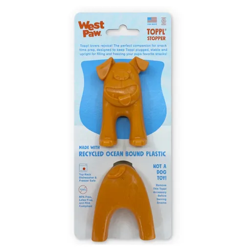 WEST PAW Toppl Stopper oranžový 1 ks