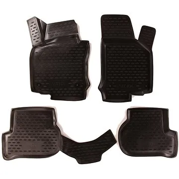 SIXTOL 3D Gumové koberce VOLKSWAGEN Golf VI 04/2009 -