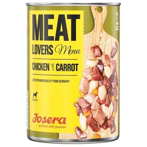 Josera Dog Meat Lovers Menu Chicken with Carrot 800 g