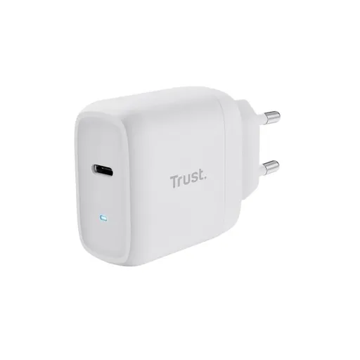 TRUST nabíjačka 45W Maxo, USB-C, Nabíjačka do steny, 2m USB-C kábel, biela
