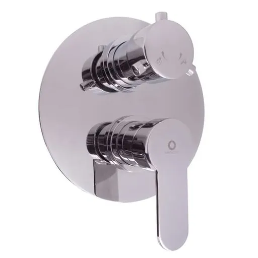 RAV SLEZÁK Zambezi sprchová a vaňová batéria s prepínačom chróm ZA086K