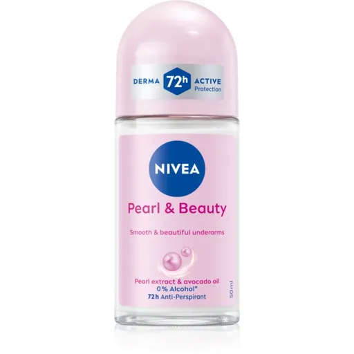 NIVEA Pearl & Beauty guličkový antiperspirant pre ženy 48h 50 ml