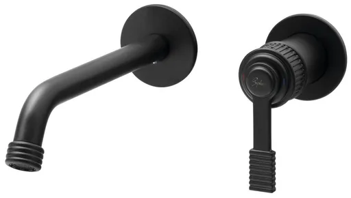 SAPHO - VERSI podomietková umývadlová batéria, čierna mat RV018/15