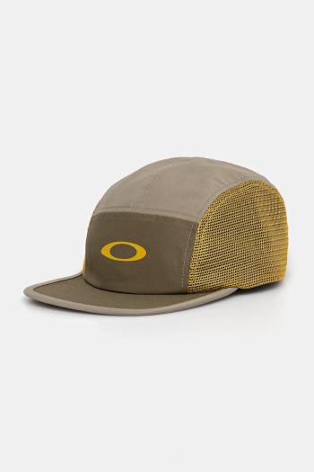 Šiltovka Oakley zelená farba, vzorovaná, FOS901522