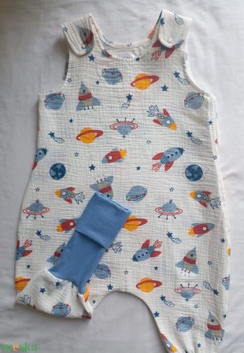 62 68 74 80 86 92 98 104 110 116 122 128 134 140  Nyári tipegő hálózsák duplagéz űrhajós