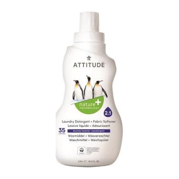 ATTITUDE Prací gel a aviváž 2v1 s vůní Mountain Essentials 1050 ml (35 dávek)