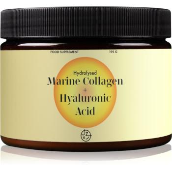 Jíme zdravě Marine Collagen + Hyaluronic Acid hydrolyzovaný kolagén s kyselinou hyalurónovou príchuť Mango 195 g