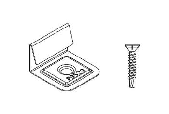 Set počiatočné a koncové nerezová spona 9481, TWINSON