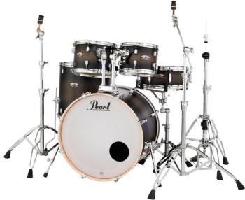 Pearl DMP Decade Satin Black Burst Rock Set