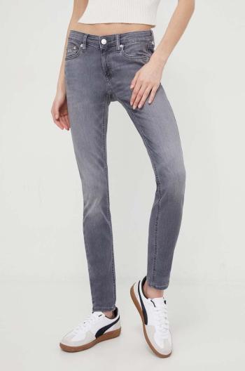 Rifle Tommy Jeans Sophie dámske,šedá farba,DW0DW17487