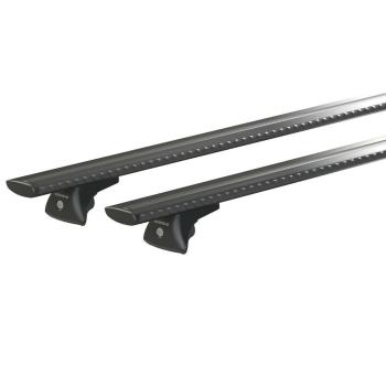 NORDRIVE SILENZIO BLACK IN-RAIL, COMPLETE SET ALUMINIUM ROOF BARS - M - EVOS IA