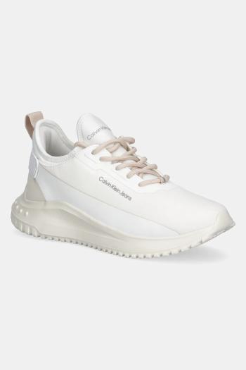 Tenisky Calvin Klein Jeans EVA RUNNER SOCK MIX IN HITECH biela farba, YW0YW01665
