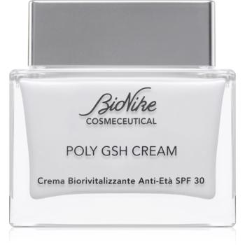 BioNike Cosmeceutical POLY GSH CREAM obnovujúcí krém proti starnutiu pleti SPF 30 50 ml