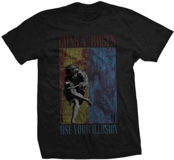 Guns N' Roses Tričko Use Your Illusion Unisex Black M