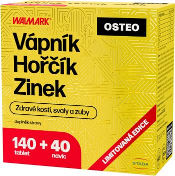 WALMARK Vápnik, Horčík, Zinok Osteo 180 tabliet